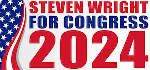Steve Wright candidate for Texas congressional district 35 logo