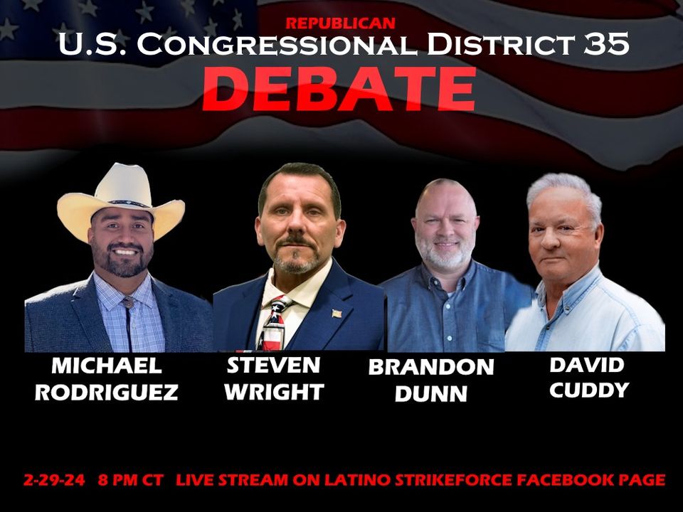 US Congressional District 35 Debate 2024
